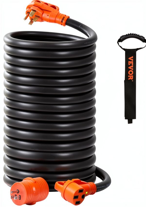 VEVOR 50A Heavy‑Duty RV Extension Cord 50FT-0