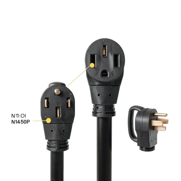 RV Extension Cord VEVOR 50 Amp 25 Ft Heavy-Duty Weatherproof Cable-4