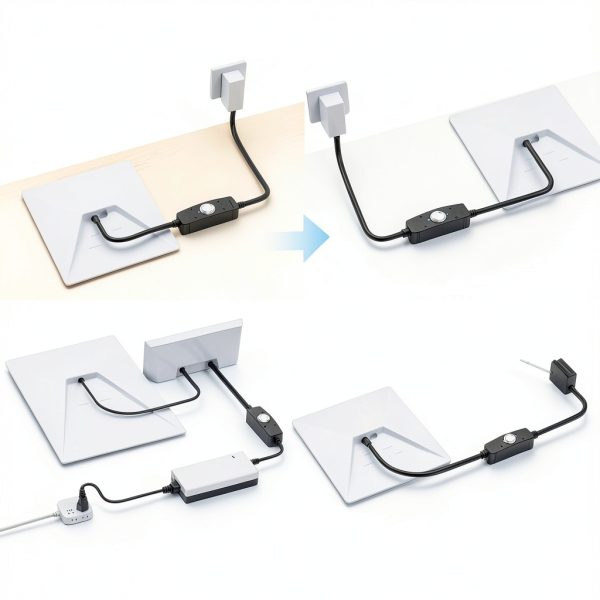 Starlink Power Switch STARGEAR SG-STG11A-GY Waterproof Magnetic Cord-6