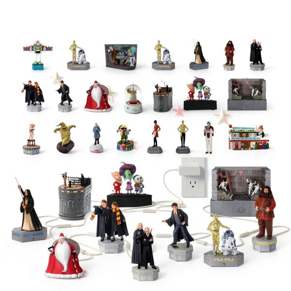 Lnauy 10-output Power Cord for Hallmark Christmas Ornaments 4.9 FT-1