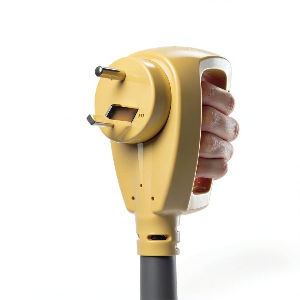 Power Grip 30A RV EV Extension Cord 25 Foot Standard End Camco-1