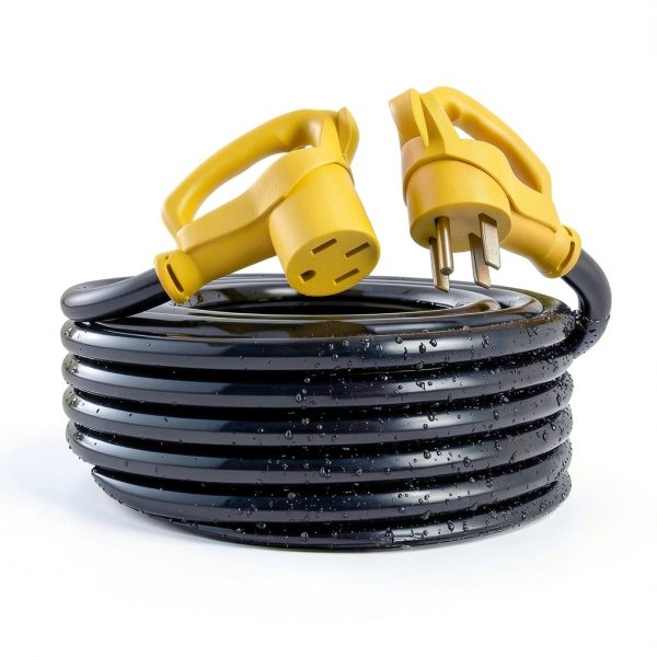 NEMA 14 50 Extension Cord PlugSaf 50A Weatherproof RV Cable 6‑100FT-4