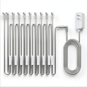Lnauy 10-output Power Cord for Hallmark Christmas Ornaments 4.9 FT-0