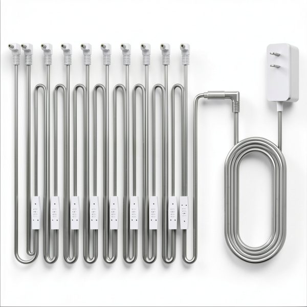 Lnauy 10-output Power Cord for Hallmark Christmas Ornaments 4.9 FT-0