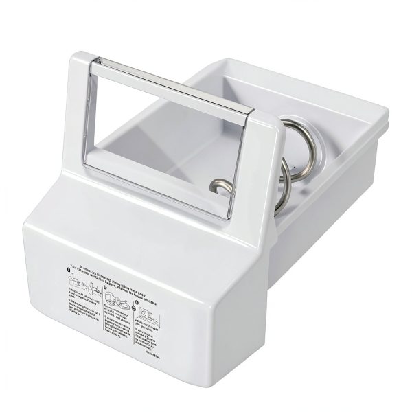 WPW10558423 Refrigerator Ice Bucket – Fit Bin for Whirlpool Ice Makers-0