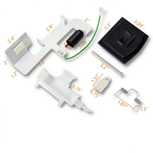 Refrigerator Ice Dispenser Door Kit 8201756 GYOFFULL – Whirlpool Fit-4