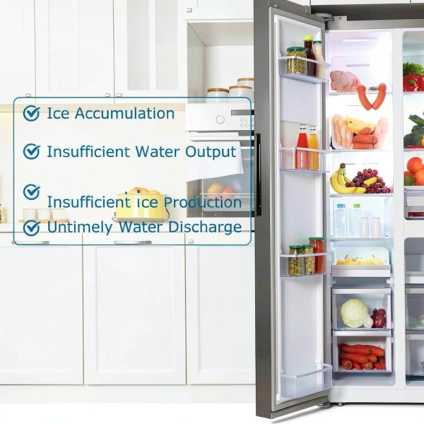 Ice Maker Dispenser Auger WR17X11705 by TOMOON Stainless Steel-3