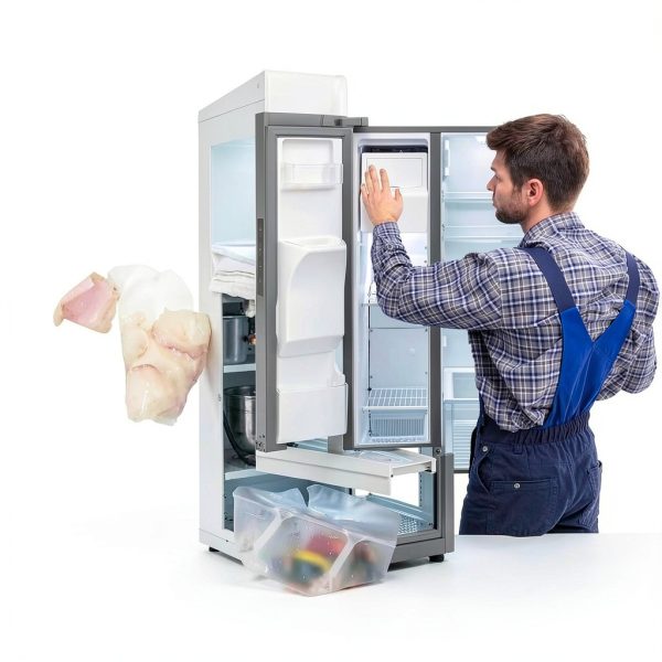 Ice Maker Replacement for Frigidaire – Cylrod 6‑Pin Model 243297613-6