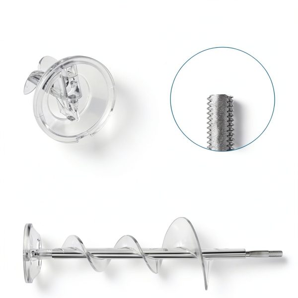 Ice Maker Dispenser Auger WR17X11705 by TOMOON Stainless Steel-5